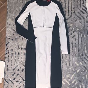 Black and White Dress